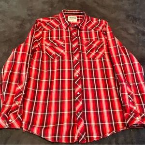 Men’s Mountain Khakis Pearl snap button down shirt